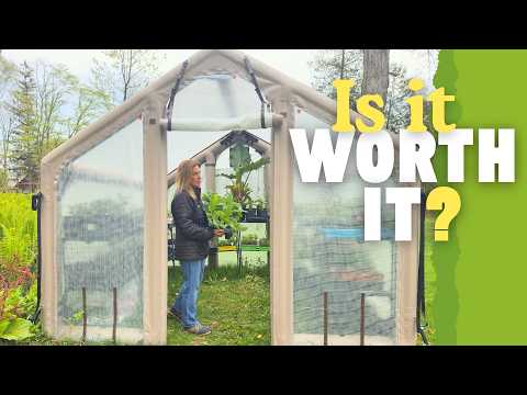 I Used An Inflatable Greenhouse For 4 Months | Here's What I Think