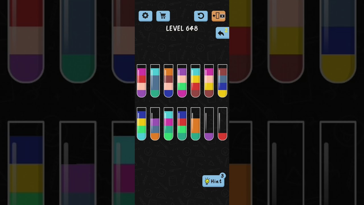 Water Color Sort Level 648 Walkthrough Solution Ios Android Youtube Water Color Sort Level 648 Walkthrough Solution Ios Android Youtube