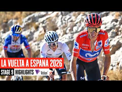 Constant attacks as GC battle explodes 💥 La Vuelta a España 2026 Stage 9 Highlights