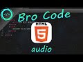 HTML how to add audio 🔊 #7