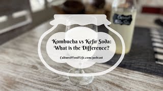 Podcast Episode 273: Kombucha vs Kefir Soda: What is the Difference?
