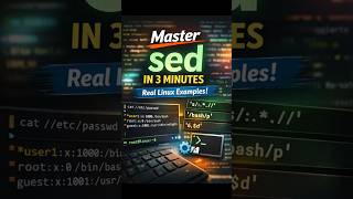 Master sed in 2 Minutes | Real Linux Terminal Examples#sed#linux#search