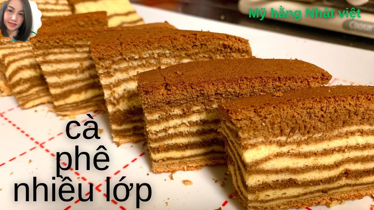Bông Lan Cà Phê / Làm Cách Này Từng Lớp Cà Phê Xốp Mịn Như Bông Giòn 