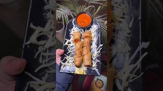 Rohini Ke Famous Veggie Spring Rolls Crispy Street Food at Modi Mania #channelchecking #streetfood