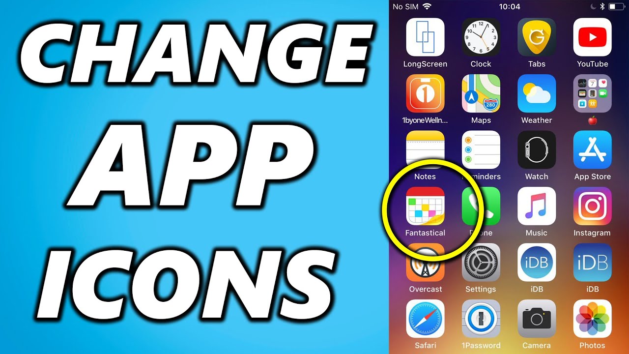 How To Change App Icons Select any app and icon you like change your