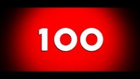 Top 3 FREE 100 Subscribers Intro Templates!