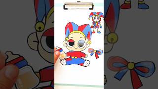 Baby Pomni Sticker Dress-Up!  The Amazing Digital Circus!