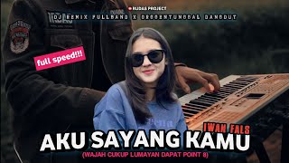 DJ AKU SAYANG KAMU - IWAN FALS || zona ganjur Kalimantan || remix orgentunggal BY RUDAS PROJECT❗❗❗