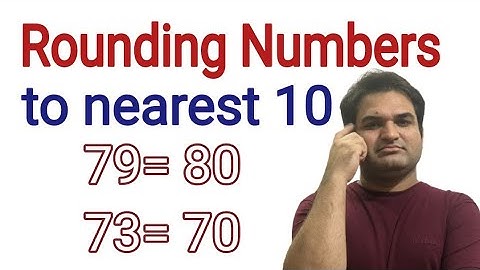 ROUND NUMBERS TO NEAREST TEN l KHURRAM SHEHZAD MUGHAL l HINDI l URDU