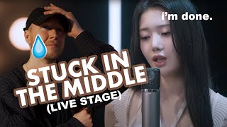Singer Reacts to BABYMONSTER - ‘Stuck In The Middle’ LIVE STAGE