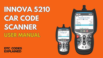 How to use: Innova 5210 OBD2 Car code Scanner User Manual | DTC codes