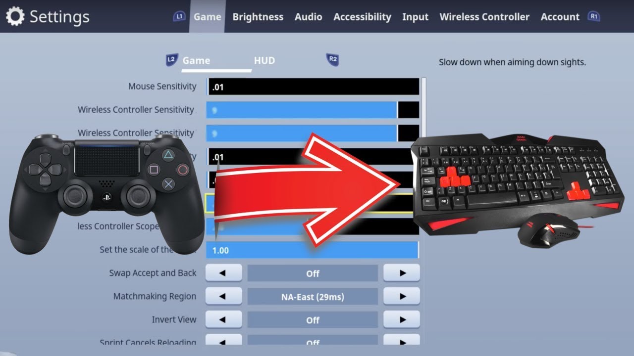 foto s oblozhki la sensibilidad para jugar como un jugador de pc en consola fortnite - la mejor sensibilidad para fortnite