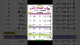 โปรเน็ต ais ไม่ลดสปีด ล่าสุด มกราคม 2568