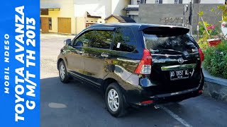 Toyota Avanza G manual 2013 | low mpv | Avanza dijual | mobil bekas