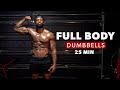 Transform your body with this 25minute dumbbell follow along