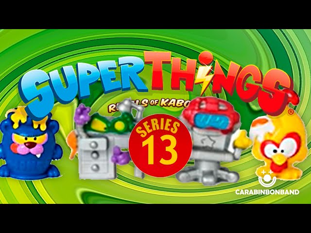 SUPERTHINGS EVOLUTION SERIES 13 - COMPLETE COLLECTION - By CARA BIN BON  BAND 