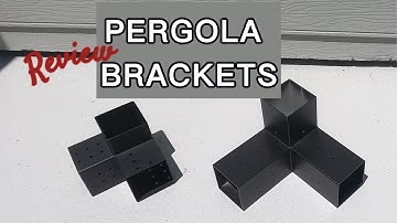 Aluminum vs. Steel Pergola Brackets: A Detailed Review & Comparison