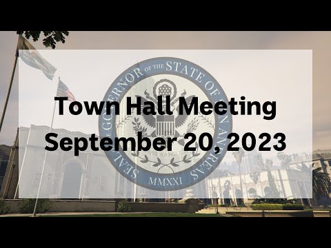 Government Town Hall - September 20, 2023