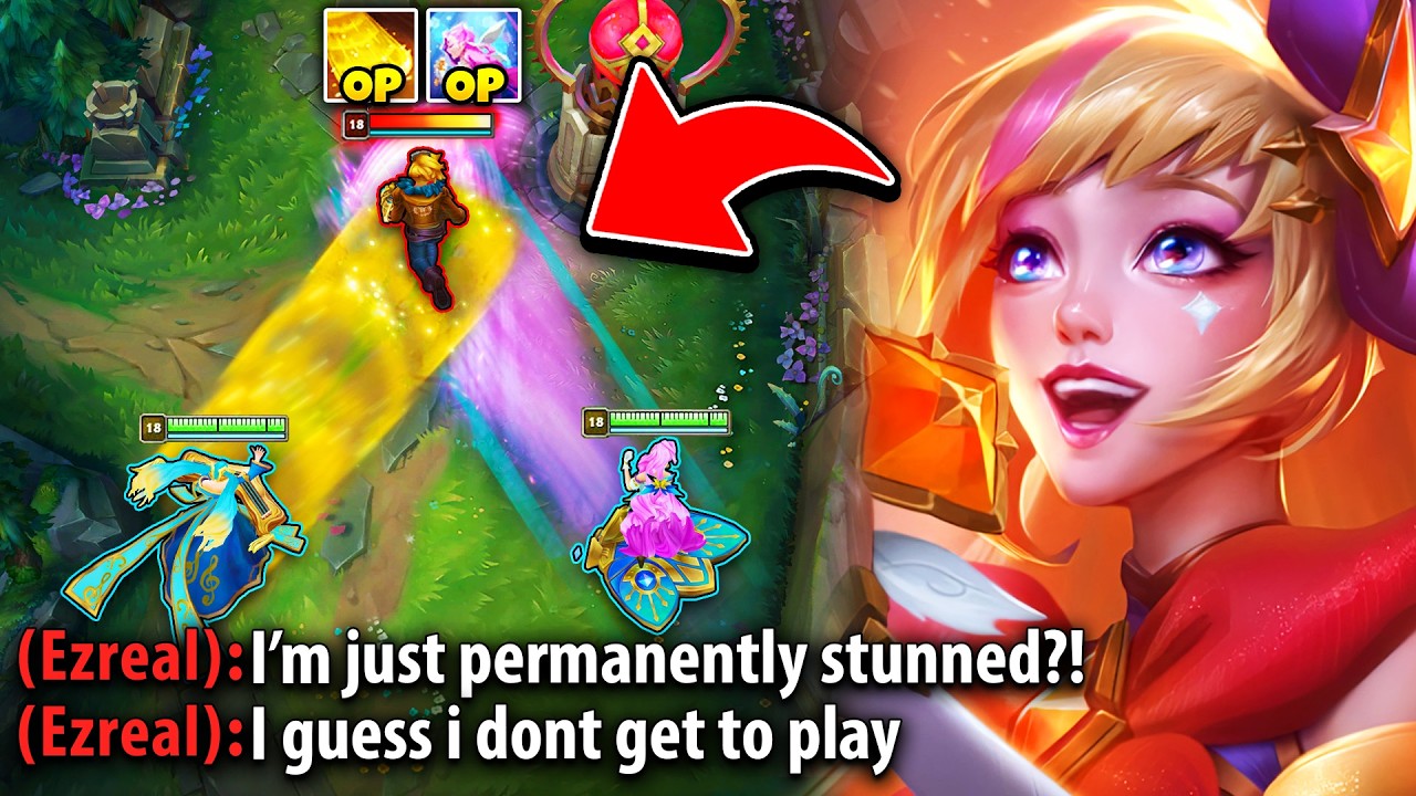 WE PLAYED THE MOST TOXIC BOT LANE IN EXISTENCE! (STUN THEM FOREVER)