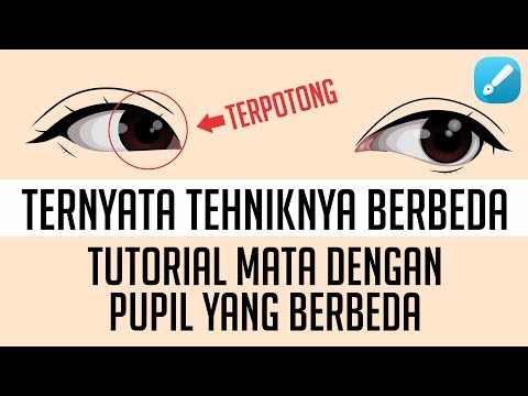 Video: Cara Menggambar Mata Vektor