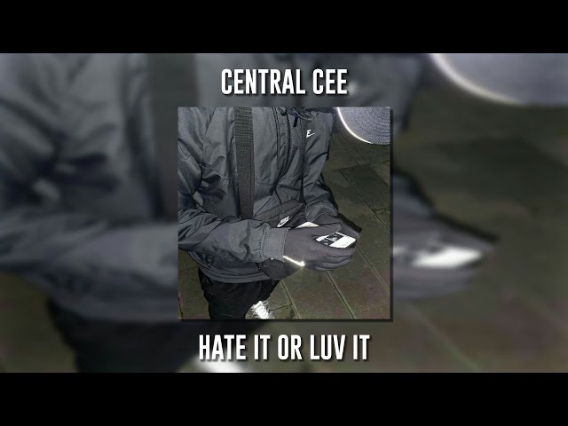 Central Cee - Hate It Or Luv It, Live Performance