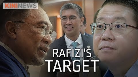 #KiniNews: Guan Eng says Rafizi is targeting Anwar, Zafrul denies resigning