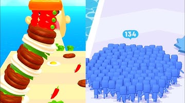 Sandwich Runner Vs Count Master| Max levels| Android ios| New APK update