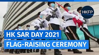 Flag-raising ceremony for Hong Kong SAR Establishment Day 2021