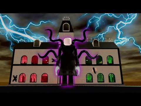 КАК СТАТЬ СЛЕНДЕРМЕНОМ В РОБЛОКС СТРОИМ ДОМ СЛЕНДЕРМЕНА В ROBLOX