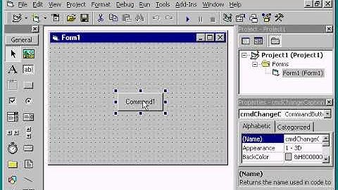 VB6 Caption Property