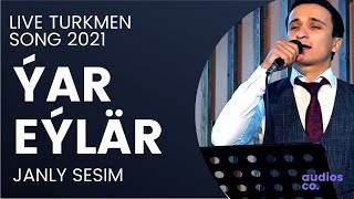 TURKMEN HALK AYDYMY YAR EYLAR KAKAJAN SALAMOW LIVE VIDEO SONG JANLY SESIM 2021 Resimi