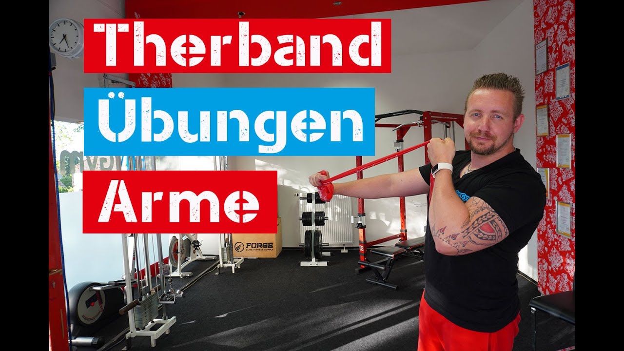 ☑️Theraband Übungen Arme ☑️