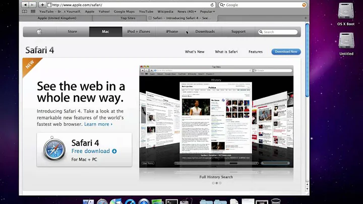 OS X Snow Leopard Quick Tips: Safari Tabs slide order of multiple Tabs