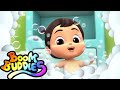 Mandi lagu | Lagu anak anak | Video edukasi anak | Boom Buddies Indonesia | Bayi sajak