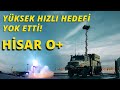 SAVUNMA SANAYİSİNDE DEV ADIM!  HİSAR O+ TESTİ GEÇTİ!