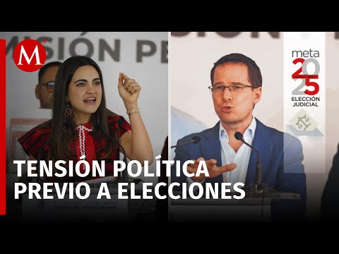 PAN calls for people not to vote in the elections, and Morena responds with strong accusations.