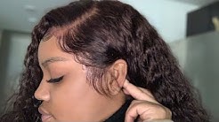 How to Create Wispy Baby Hair on Wig NO GEL | LWigs