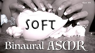 😴 Soft ASMR 🎧 BLACK & WHITE theme! 🌬 Super TINGLY Squishing 💨 Shaving FOAM 🌪 screenshot 2