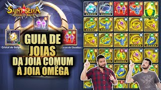 GUIA DEFINITIVO de JOIAS! TUDO SOBRE os EQUIPAMENTOS do Saint Seiya: Lendas da Justiça screenshot 3