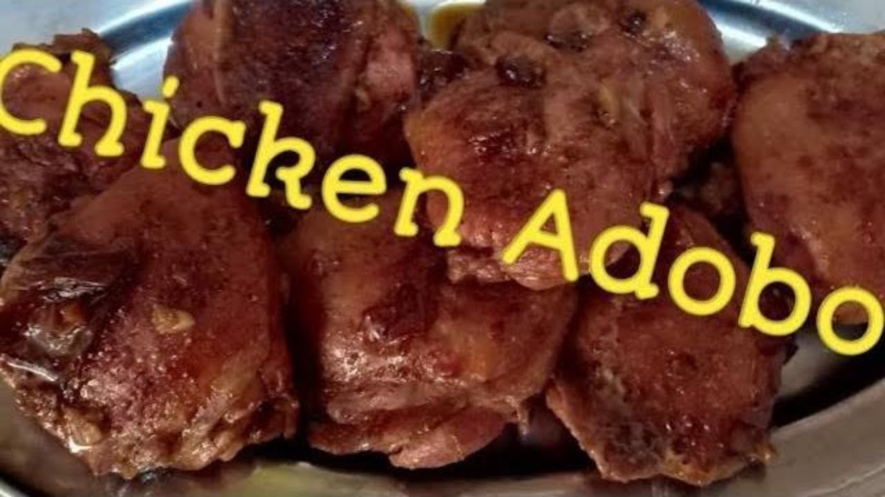 HOW TO MAKE TASTY CHICKEN ADOBO THIGHS, IN YOUR KITCHEN, FAST N EASY ...