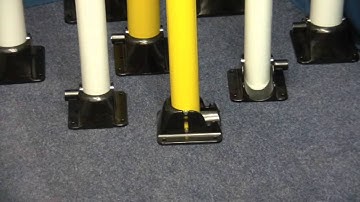 Overview of the Family Range of 900 Fold Down Parking Posts-Ultra Secure Direct
