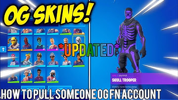 How to Pull OG Fortnite Accounts 2025 *UPDATED*
