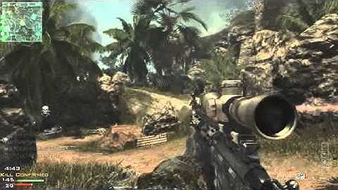 MW3 Assisted Suicide Quickscope Double