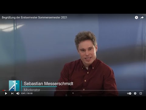 Begrüßung der Erstsemester