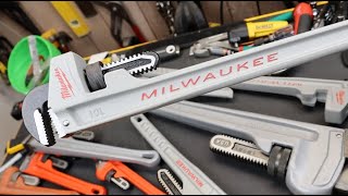 Is the Milwaukee 10L Aluminum extra-long pipe wrench asking for trouble or just the best idea ever?