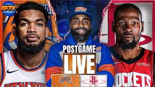 Famous Knicks DESTROYED By KD & The Rockets | 3 L's In A Row! | Post Game Ep 716 Wealth