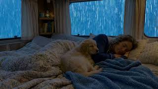 Dream Away in a Rainy Car 🌙 Heavy Rain Sounds, Focus Sounds & Cozy Rain Ambience