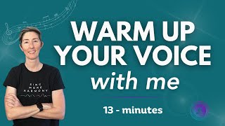 Warm Up Your Voice With Me | Guided Vocal Warmup by KHansenMusic 2,031 views 3 weeks ago 13 minutes, 20 seconds