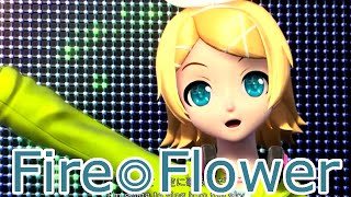 【Kagamine Rin V4X】 Fire◎Flower 【VOCALOID Cover】