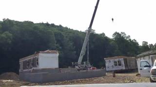 Windfall Custom Modular Homes Two Story Set In 39 Seconds!! Wow!!
